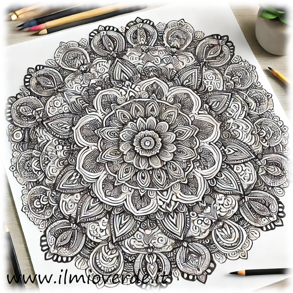 Mandala da colorare